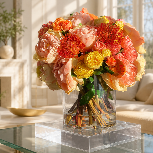 Composición Rota Amarilla Colección Harvest para decoración de interiores | Vareluma